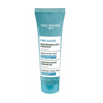 YVES ROCHER PURE ALGUE HYDRATING valomoji želė makiažui valyti, 30 ml