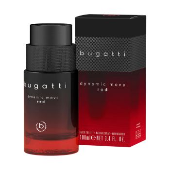 BUGATTI DYNAMIC MOVE RED tualetinis vanduo, 100 ml