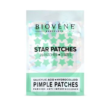 BIOVENE STAR PATCHES pleistrai nuo spuogų, 28 vnt