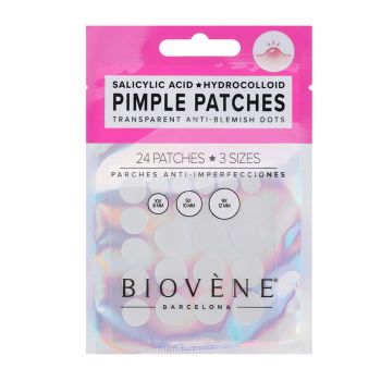BIOVENE PIMPLE PATCH TRANSPARENT pleistrai nuo spuogų, 24 vnt
