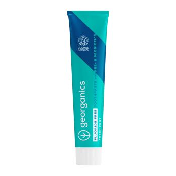 GEORGANICS PRE - & PROBIOTICS FRESH MINT dantų pasta, 75 ml
