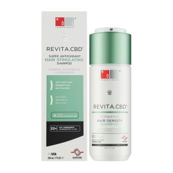 DS LABS REVITA CBD HAIR STIMULATING plaukų šampūnas, 205 ml