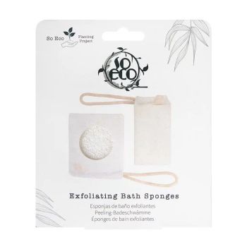 SO ECO EXFOLIATING vonios kempinės (2 vnt.)