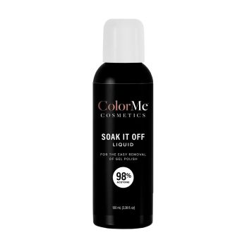 COLOR ME SOAK IT OFF skystis geliniam lakui šalinti, 100 ml