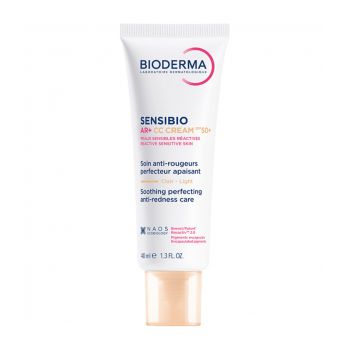 BIODERMA SENSIBIO AR+ SPF50 CC veido kremas, 40 ml