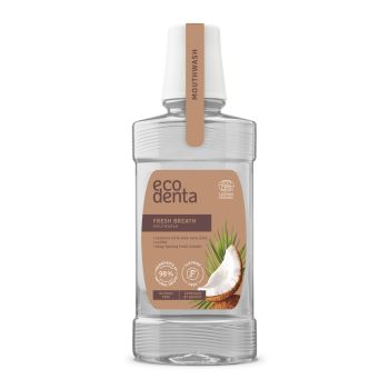 ECODENTA COSMOS ORGANIC FRESH BREATH burnos skalavimo skystis, 250 ml