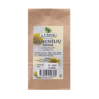 DR. P. KARVELIS RAMUNĖLIŲ ŽIEDAI smulkinta žolelių arbata, 50 g