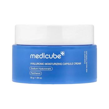 MEDICUBE HYALURONIC MOISTURIZING CAPSULE veido kremas, 55 g