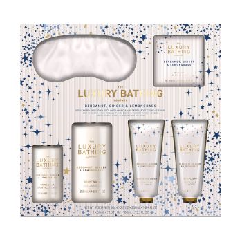 LUXURY BATHING BERGAMOT, GINGER & LEMONGRASS dovanų rinkinys