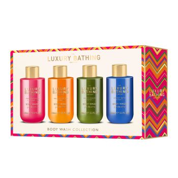 LUXURY BATHING dušo želių rinkinys, 4 x 100 ml