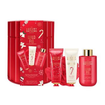 LUXURY BATHING WILD FIG & CRANBERRY dovanų rinkinys