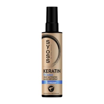 SYOSS KERATIN VOLUME apsauginis plaukų purškiklis, 200 ml