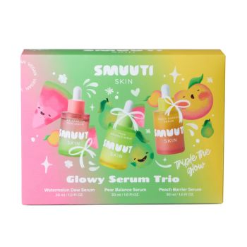 SMUUTI GLOWY SERUM TRIO veido serumai (3 vnt.)