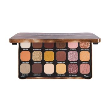 MAKEUP REVOLUTION FOREVER FLAWLESS akių vokų šešėlių paletė, 18 g