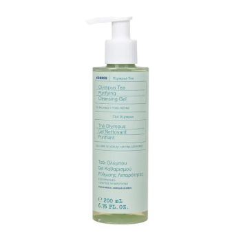 KORRES OLYMPUS TEA valomoji veido želė, 200 ml