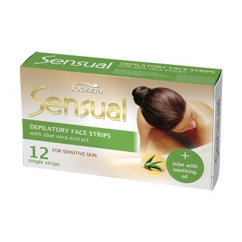 JOANNA veido depiliacinės juostelės "Sensual" 6x2