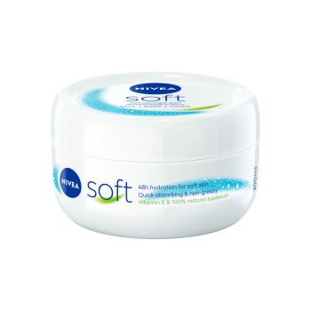 NIVEA SOFT kremas odai prižiūrėti, 200 ml
