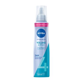 NIVEA VOLUME & HOLD plaukų putos, 150 ml