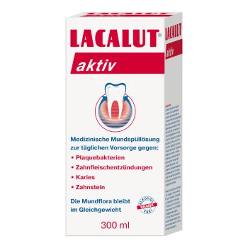 LACALUT AKTIV burnos skalavimo skystis, 300 ml