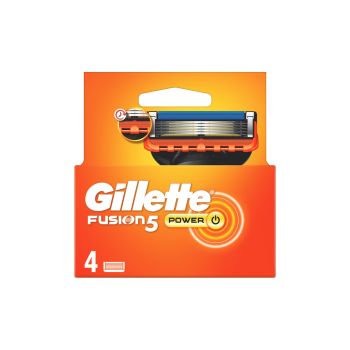 GILLETTE FUSION POWER PROGLIDE skustuvo galvutės (4 vnt.)