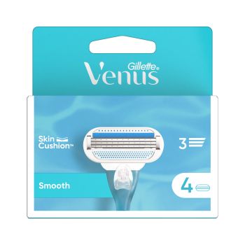 GILLETTE VENUS SMOOTH skustuvo galvutės (4 vnt.)