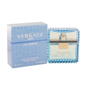 VERSACE EAU FRAICHE tualetinis vyrų vanduo, 50 ml