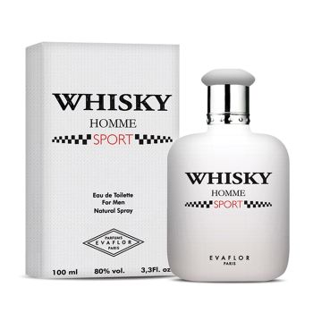 EVAFLOR WHISKY SPORT tualetinis vyrų vanduo, 100 ml