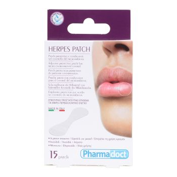 PHARMADOCT HERPES pleistrai nuo lūpų pūslelinės (15 vnt.)