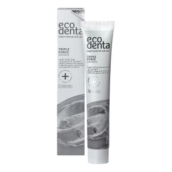 ECODENTA trejopo poveikio dantų pasta, 100 ml