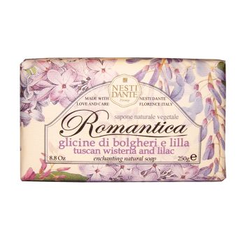 NESTI DANTE ROMANTICA TUSCAN WISTERIA & LILAC muilas, 250 g