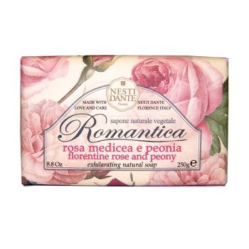 NESTI DANTE ROMANTICA ROSE & PEONY muilas, 250 g