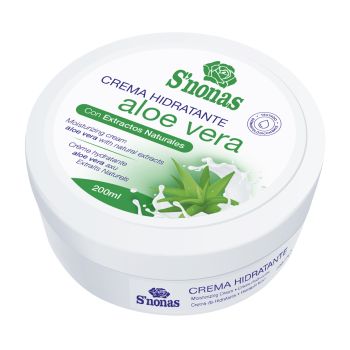 S'NONAS ALOE VERA kremas, 200 ml
