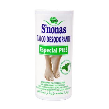 S'NONAS DESODORANTE pėdų talkas, 100 g