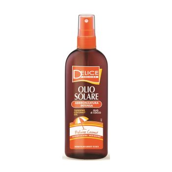 MIL MIL DELICE SOLAIRE COCONUT įdegio aliejus, 150 ml