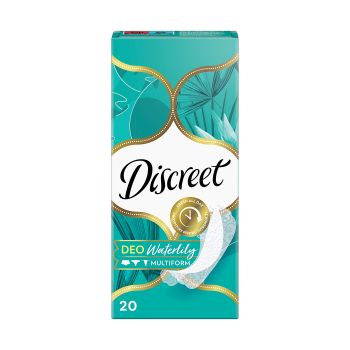 DISCREET WATERLILY higieniniai įklotai (20 vnt.)