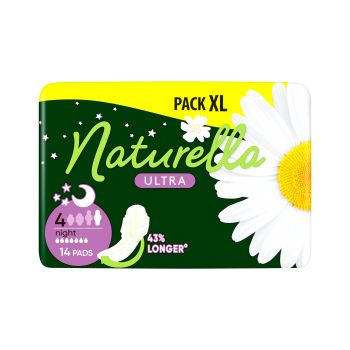 NATURELLA ULTRA NIGHT higieniniai paketai (14 vnt.)