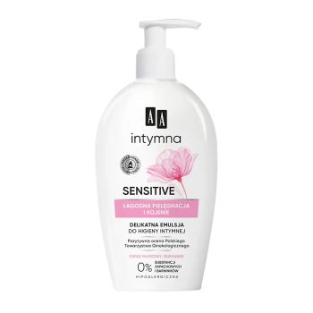AA INTIMATE SENSITIVE intymios higienos prausiklis, 300 ml