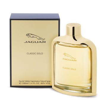 JAGUAR tualetinis vanduo vyrams "Classic gold", 100 ml