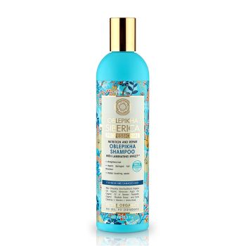 NATURA SIBERICA OBLEPIKHA silpnų ir pažeistų plaukų šampūnas, 400 ml