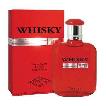 EVAFLOR WHISKY RED tualetinis vyrų vanduo, 100 ml