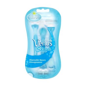 GILLETTE VENUS OCEANA vienkartiniai skustuvai (3 vnt.)