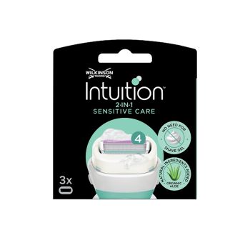 WILKINSON SWORD INTUITION skustuvo peiliukai (3 vnt.)