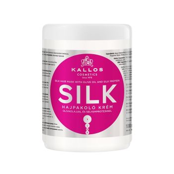 KALLOS KJMN SILK plaukų kaukė, 1000 ml