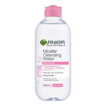 GARNIER SKIN NATURALS micelinis valomasis vanduo, 400 ml