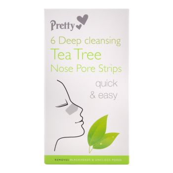 PRETTY SMOOTH nosies juostelės "Tea tree" (6 vnt.)