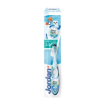 JORDAN 3-5 YEARS SOFT dantų šepetėlis
