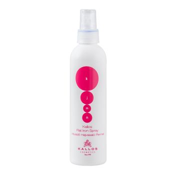 KALLOS KJMN FLAT IRON apsauginis plaukų purškiklis, 200 ml