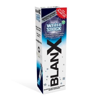 BLANX WHITE SHOCK dantų pasta, 75 ml