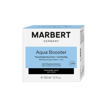 MARBERT 24H AQUA BOOSTER RICH veido kremas, 50 ml