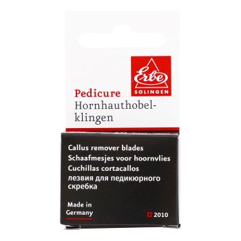 ERBE PEDICURE pėdų skustuvo peiliukai (10 vnt.)